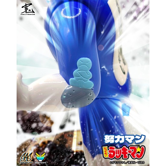 Sofubi Addict  Series Tottemo! Luckyman - Doryokuman (Pre-order Sept 2026)