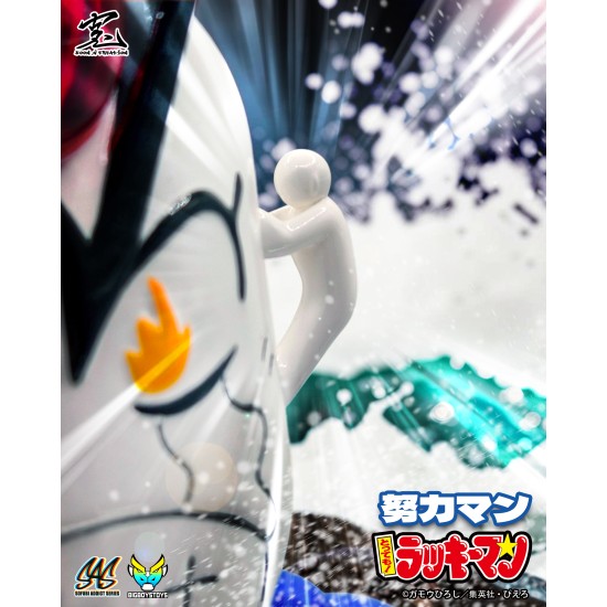 Sofubi Addict  Series Tottemo! Luckyman - Doryokuman (Pre-order Sept 2026)