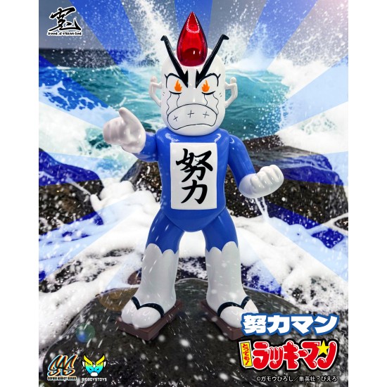 Sofubi Addict  Series Tottemo! Luckyman - Doryokuman (Pre-order Sept 2026)