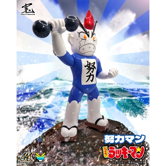 Sofubi Addict  Series Tottemo! Luckyman - Doryokuman (Pre-order Sept 2026)