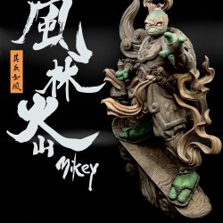 (Pre-Order) TMNT x Tik Ka from East x Bigboystoys “Fūrinkazan 風林火山 ” Statue 