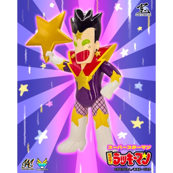 Sofubi Addict Series Tottemo! Luckyman - Superstarman (Pre-order Dec 2026) 