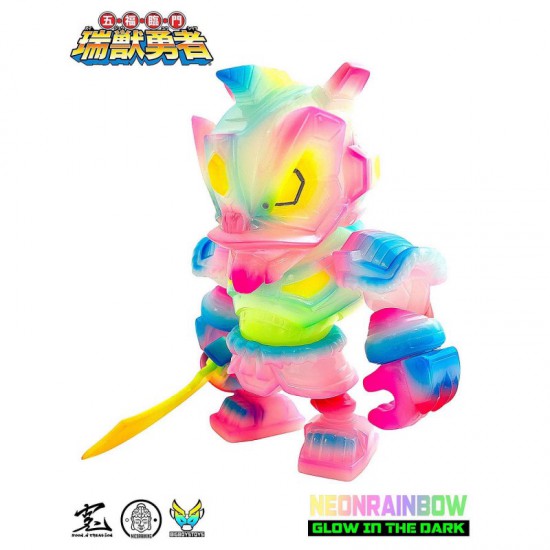 SC braver x MicBraining - Neon rainbow GID version