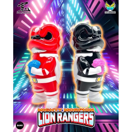 LionKid 獅仔 LionKid Rangers version (red & black Ranger set )