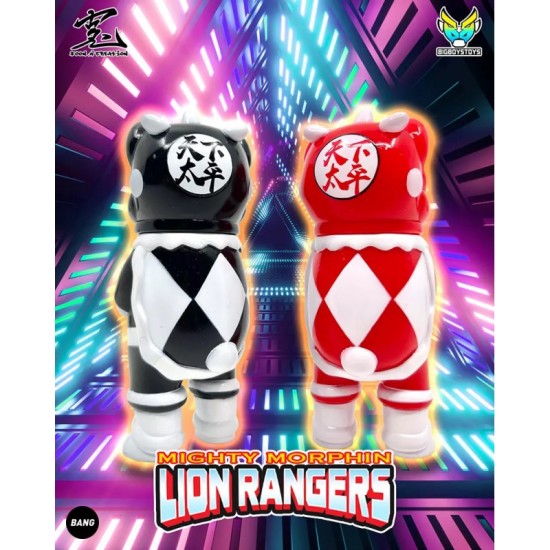 LionKid 獅仔 LionKid Rangers version (red & black Ranger set )