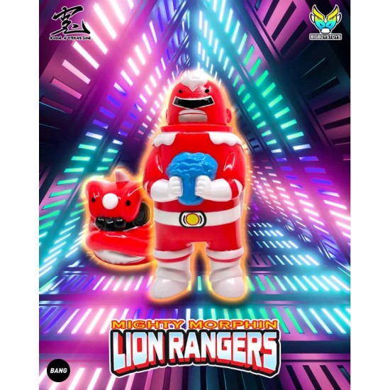 LionKid 獅仔 LionKid Rangers version (red & black Ranger set )