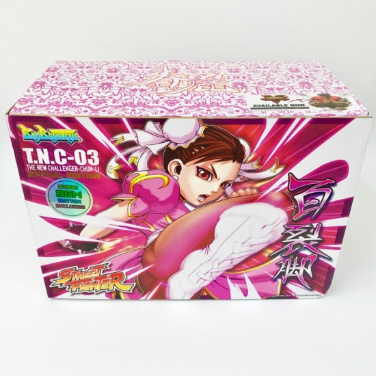 Street Fighter T.N.C. Special Edition Set - T.N.C.-01SE Ryu + T.N.C.03SE Chun Li (with 2 combined background card set)