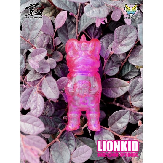 LionKid 獅仔 Neon Pink version