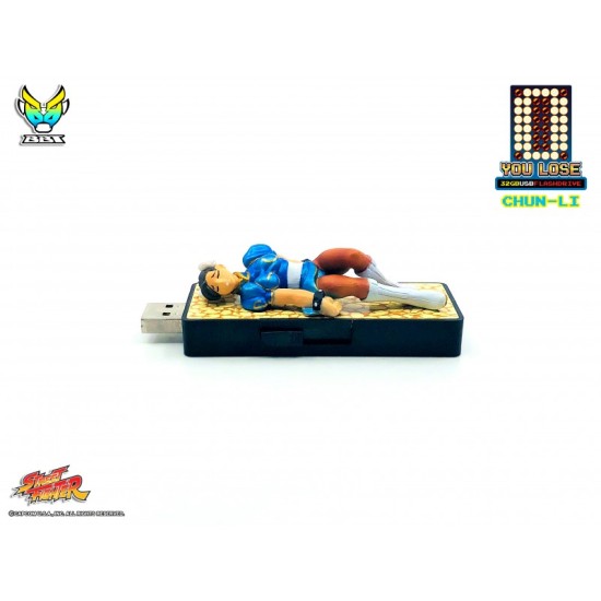 Street Fighter "You Lose" 32gb USB flash Drive - Chun-Li