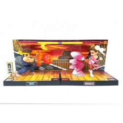 Street Fighter T.N.C. Special Edition Set - T.N.C.-01SE Ryu + T.N.C.03SE Chun Li (with 2 combined background card set)